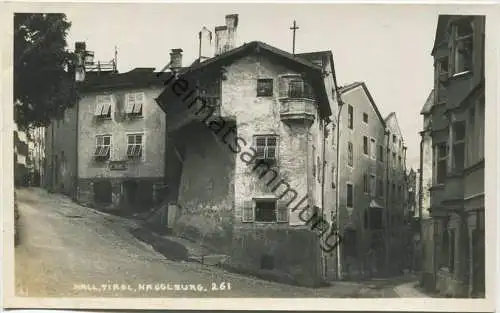 Hall - Nagglburg - Foto-AK 30er Jahre - Verlag A. Stockhammer Hall