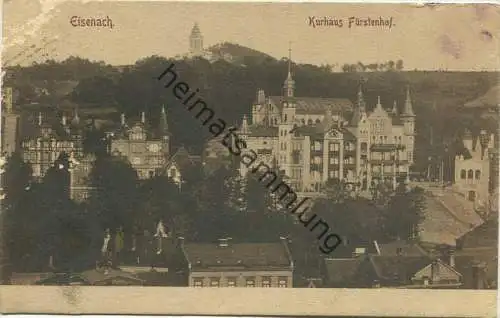 Eisenach - Kurhaus Fürstenhof - Verlag Georg Mattheus Eisenach