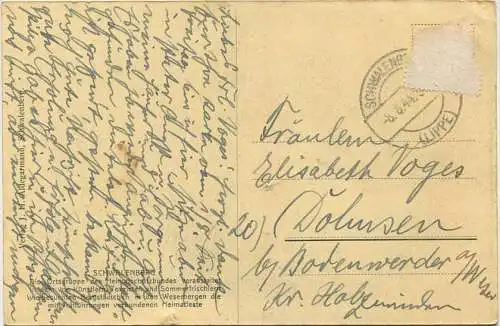 Schwalenberg - Alte Fachwerkhäuser am Markt - Verlag J.H. Aldegarmann Schwalenberg