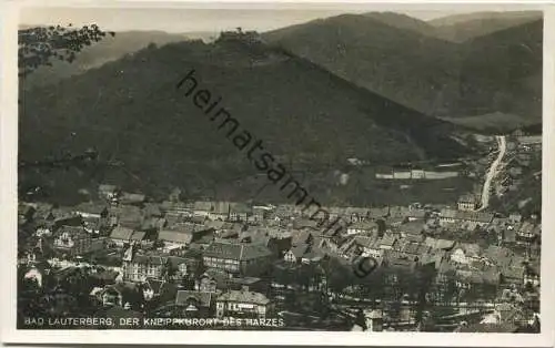 Bad Lauterberg - Foto-AK 30er Jahre - Verlag E. Lindenberg & Sohn Bad Lauterberg