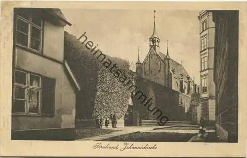 Stralsund - Johanniskirche - Verlag Hermann Gerson Stralsund