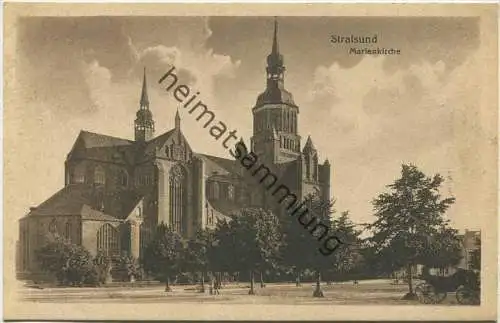 Stralsund - Marienkirche - Verlag Franz Oldenroth Stralsund