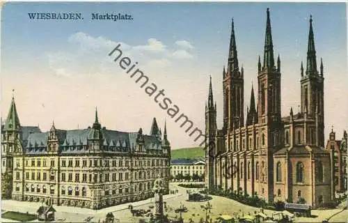 Wiesbaden - Marktplatz