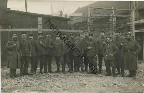 Soldatengruppe - Gewehre - Verlag Karl Bursch Höchst a/M.