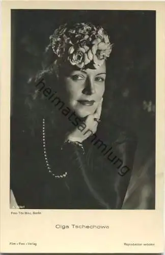 Olga Tschechowa - Film-Foto-Verlag A 3598/1 - Foto Tita Binz Berlin