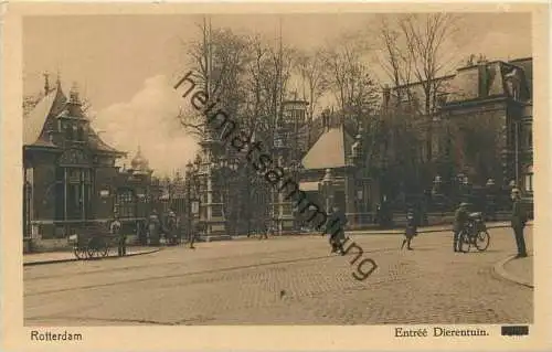 Rotterdam - Entree Dierentuin - Uitg. Roukes & Erhart Baarn