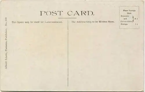 Panama Canal - Pedro Miguel - Two sets of Lock Gates - Edition Albert Lindo Panama