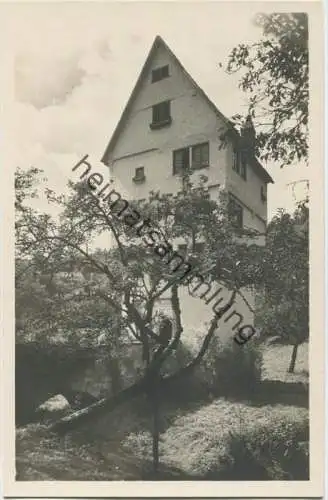 Rothenburg ob der Tauber - Topplerschlösschen mit Eingang - Foto-AK 20er Jahre - Verlag J. Velten Karlsruhe