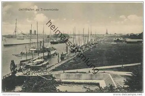 Travemünde - Jachthafen ca. 1910