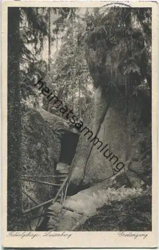 Fichtelgebirge - Luisenburg - Grotteneingang