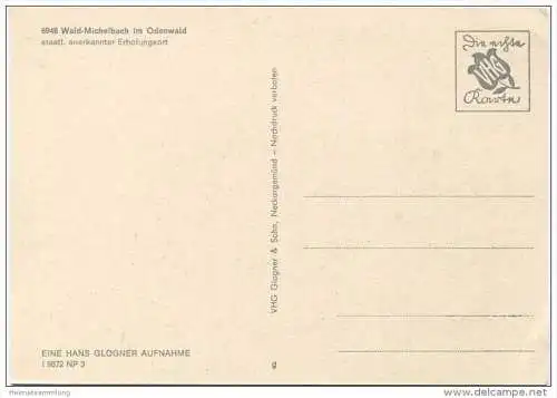 Wald-Michelbach im Odenwald - AK Grossformat