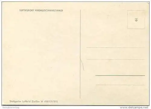 Hirsau - AK Grossformat - Luftbild