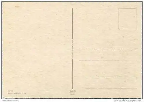 Köln - Kaiser-Wilhelm-Ring - Foto-AK 50er Jahre