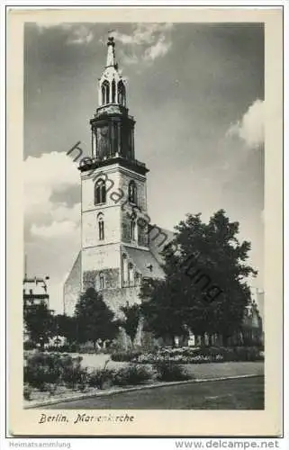 Berlin-Mitte - Marienkirche - Foto-AK