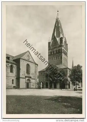 Soest - Stiftskirche St. Patroklus - Foto-AK Grossformat 40er Jahre