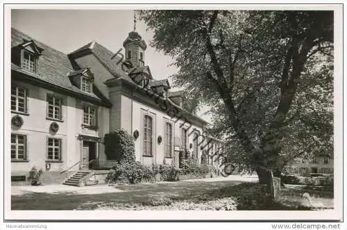 Königsfeld im Schwarzwald - Kirche der Brüdergemeine - Foto-AK 50er Jahre