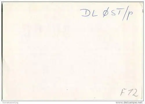 QSL - QTH - Funkkarte - DK1DU - Kassel - 1968