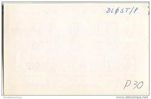 QSL - QTH - Funkkarte - DL2OC - Bisingen - 1970