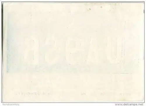 QSL - QTH - Funkkarte - UA9SB - Russland - Buguruslan - 1959