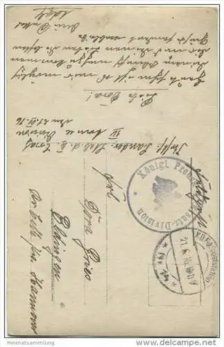 Soldaten in Uniform - Foto-AK - Feldpost