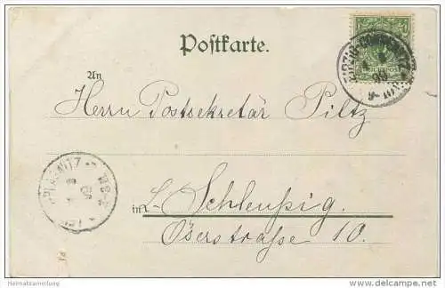 Gruss aus Leipzig - Rathaus