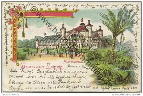 Gruss aus Leipzig - Palmengarten