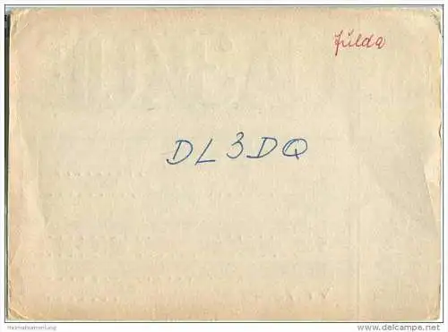 QSL - QTH - Funkkarte - UA3KQE - Ivanovo - 1961