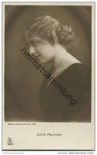 Lotte Neumann - Foto Becker &amp; Maass - Ross-Verlag 194/3
