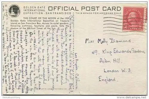 San Francisco - Golden Gate - International Exposition 1939