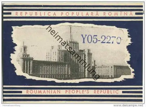 QSL - QTH - Funkkarte - YO5-2270 - Rumänien - Romania - Oradea - 1960