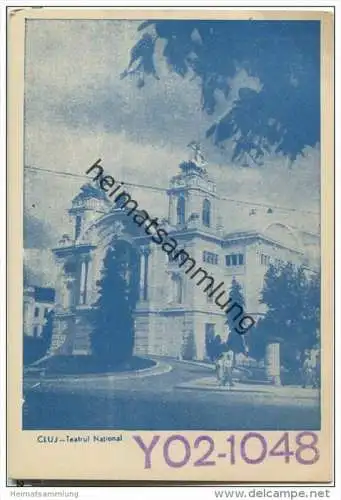 QSL - QTH - Funkkarte - YO2-1048 - Rumänien - Romania - Timisoara - 1961