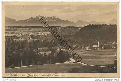 Ausblick von Grossschwarz bei Trostberg