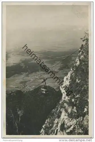 Predigtstuhlbahn - Seilbahn - Bad Reichenhall - Foto-AK