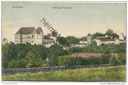 Landshut - Schloss Trausnitz ca. 1910