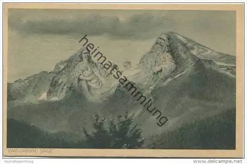 Watzmann-Sage - Berggesichter