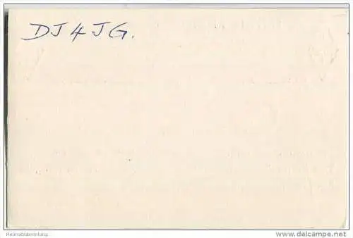 QSL - QTH - Funkkarte - G3LIG - England - Chilham - 1959