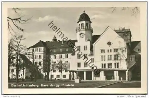 Ostberlin - Lichtenberg - Haus der Jungen Pioniere - Zentralhaus - Foto-AK