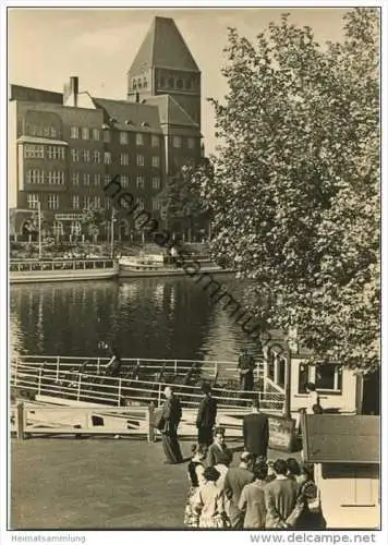 Berlin-Mitte - An der Jannowitzbrücke - Foto-AK Grossformat