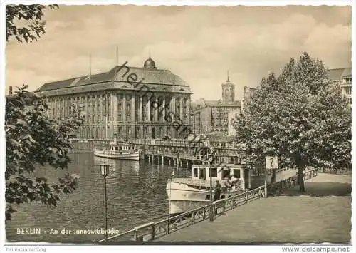 Berlin-Mitte - An der Jannowitzbrücke - Foto-AK Grossformat