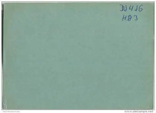 QSL - QTH - Funkkarte - DJ3CC - Hamburg-Bramfeld - 1958