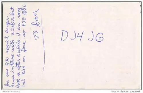 QSL - QTH - Funkkarte - K8IKB - USA - Findlay - 1958