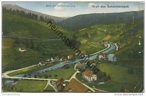 Gruss aus Schönmünzach - Feldpost