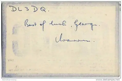 QSL - QTH - Funkkarte - G2ADC - Great Britain - Potters Bar - 1959