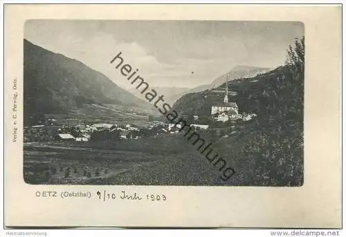 Oetz - Ötzthal 1903