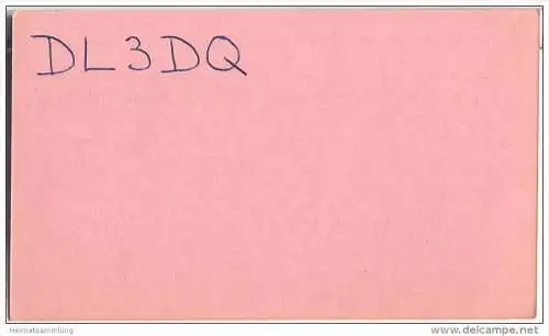 QSL - QTH - Funkkarte - G8DI - Great Britain - Liverpool - 1960