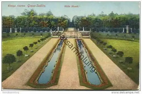 Gross-Sedlitz - Königlicher Garten - Stille Musik - Feldpost