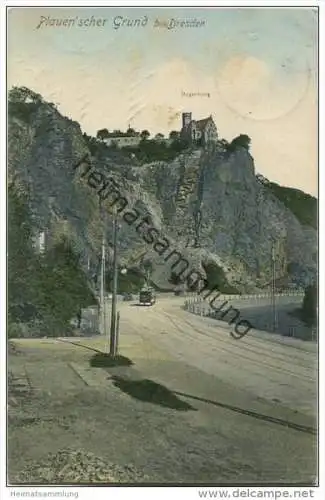 Plauenscher Grund bei Dresden - Strassenbahn - Plauen 'scher Grund