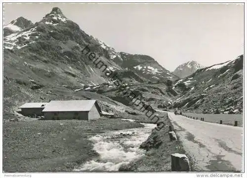 Alp Surganda am Julierpass - Foto-AK Grossformat