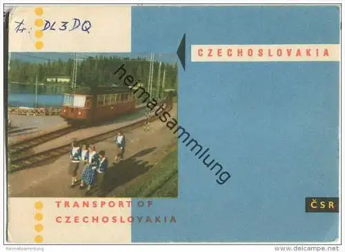 QSL - QTH - Funkkarte - OK1KNH - Tschechische Republik - Czechoslovakia - Praha 10 - 1959 - Transport