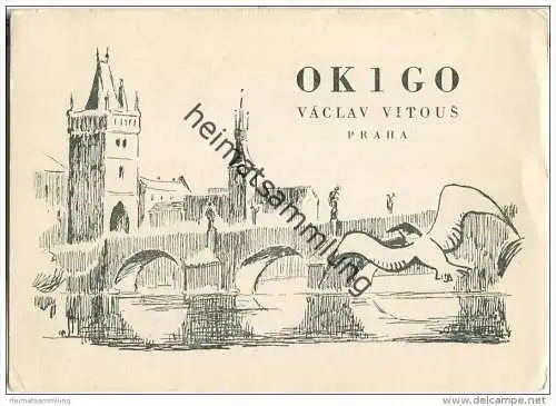 QSL - QTH - Funkkarte - OK1GO - Tschechische Republik - Czechoslovakia - Praha - 1958